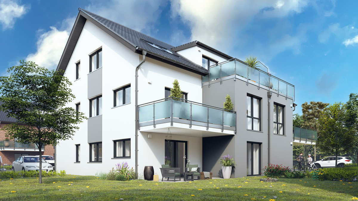 Wernapi-Ring 18 Gartenansicht